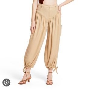 Fe Noel for Target Linen Yoke Panty Pants - BNWT Size 8